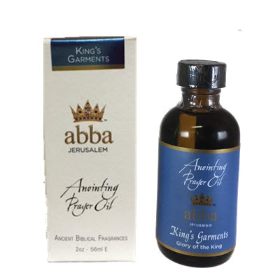 King's Garment Anointing Prayer Oil 2oz - Abba Oils Ltd